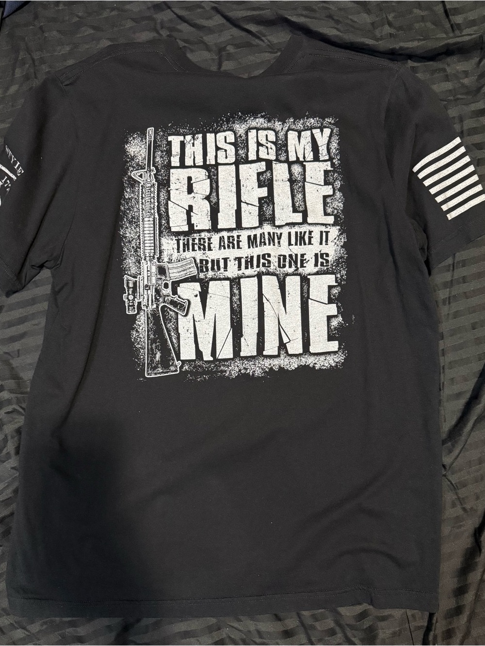 USMC “This Is My Rifle” Military Graphic T-Shirt - Picture 2 of 3